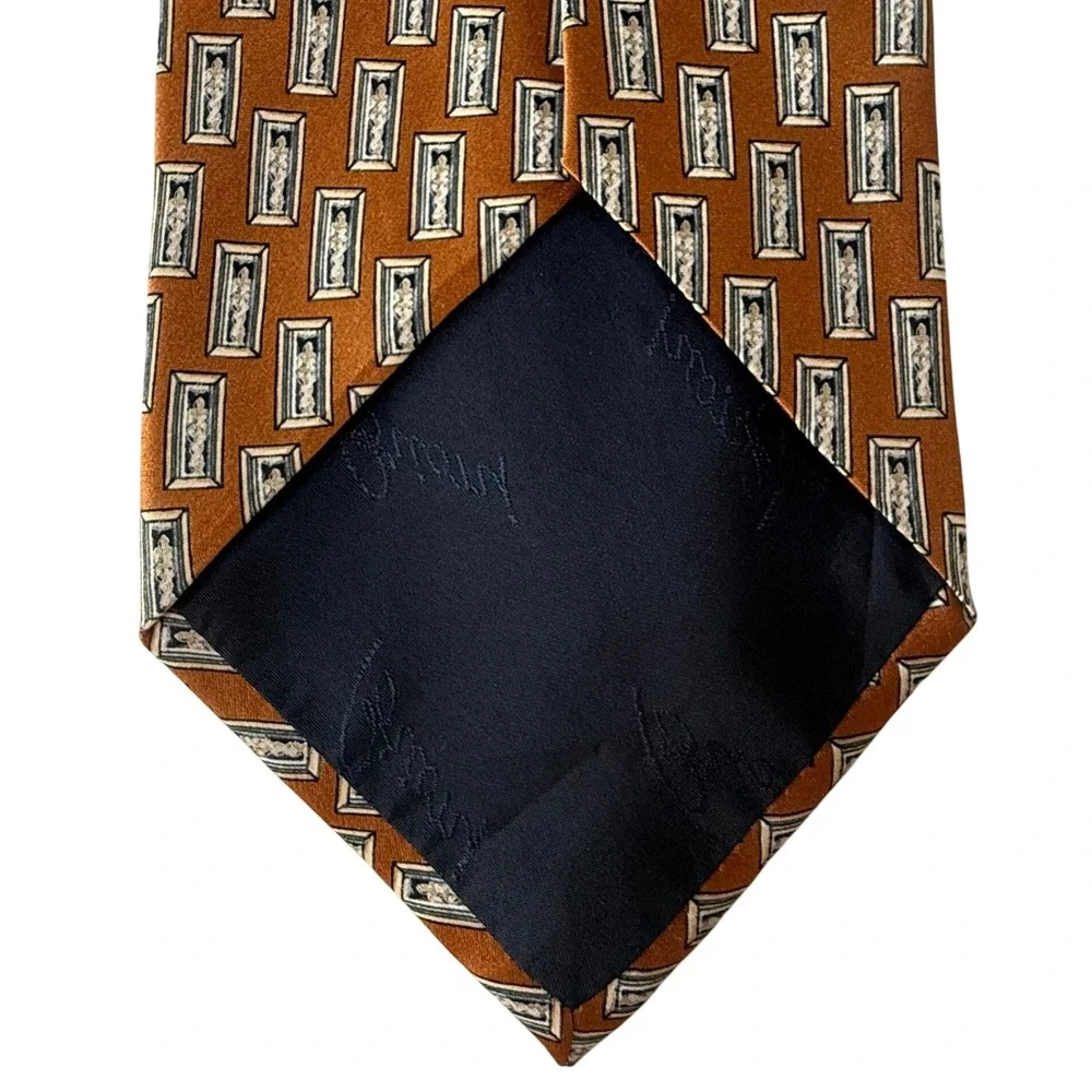 Brioni silk necktie